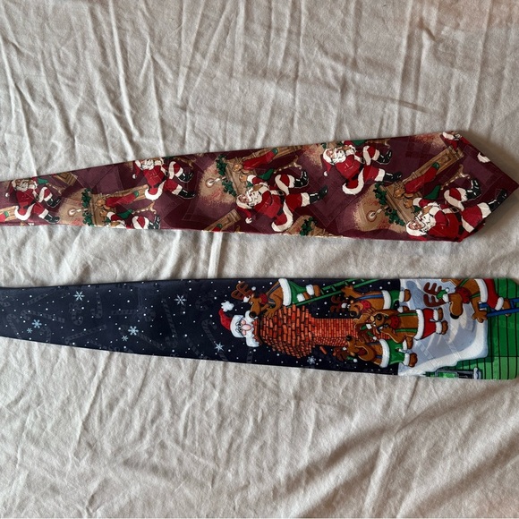 Festive Santa Claus Neckties - Picture 1 of 5